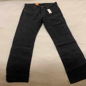 Men’s Levi 501 black jeans
